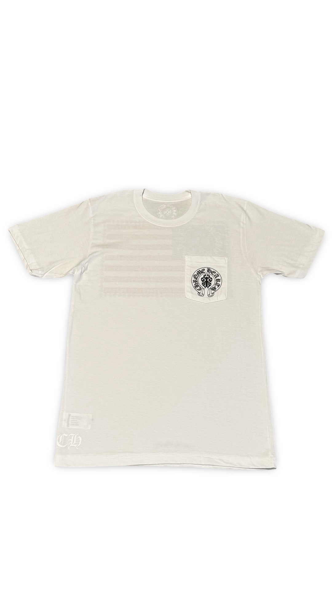 CHROME HEARTS AMERICAN FLAG DAGGER TEE