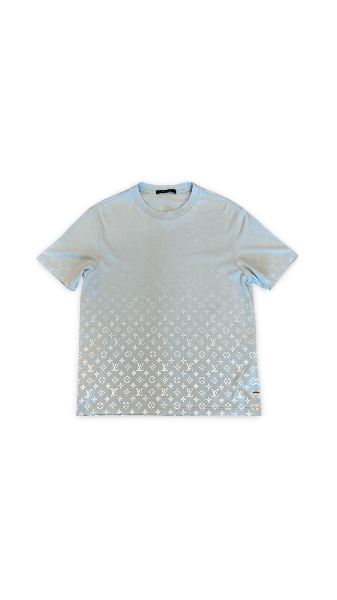 LOUIS VUITTON BLUE GRADIENT MONOGRAM PRINT