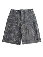 N’OUBLIE PAS RENAISSANCE LEATHER SHORTS