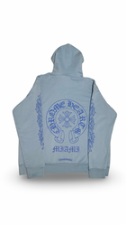 CHROME HEARTS MIAMI EXCLUSIVE BLUE HOODIE