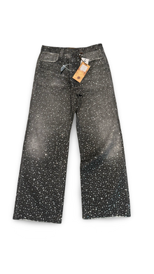 BIRTH OF ROYAL CHILD DIAMOND DENIM BLACK JEANS