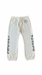 CHROME HEARTS MONOGRAM SWEATPANTS ‘WHITE’