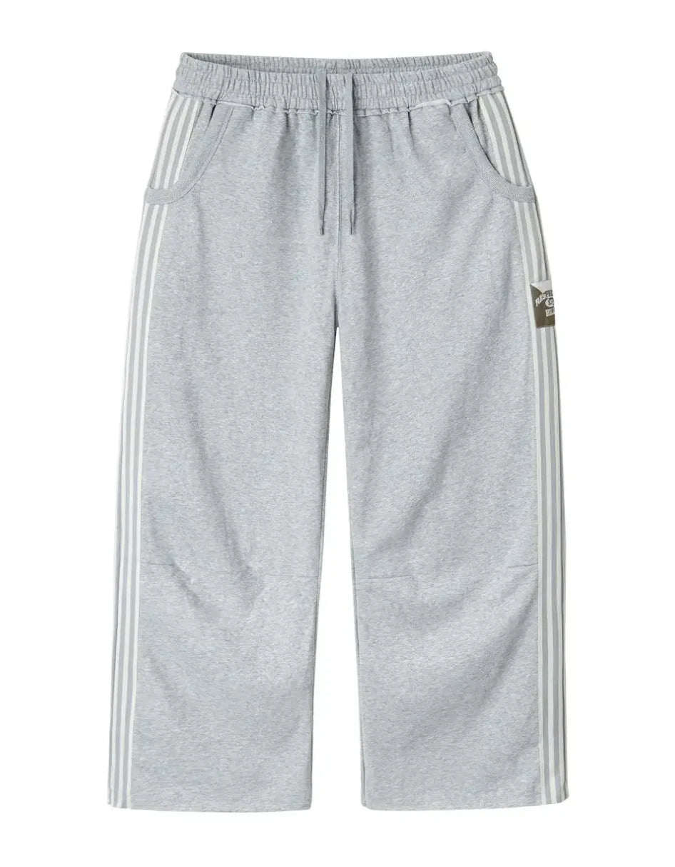 GOLD+VINTAGE GALLERY RASPBERRY HILLS 'LIL LEON' GREY SWEATPANTS