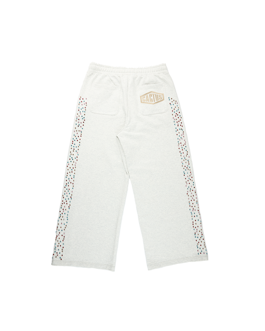 CACTUS VALLEY CRYSTAL CACTUS SWEATS -GREY