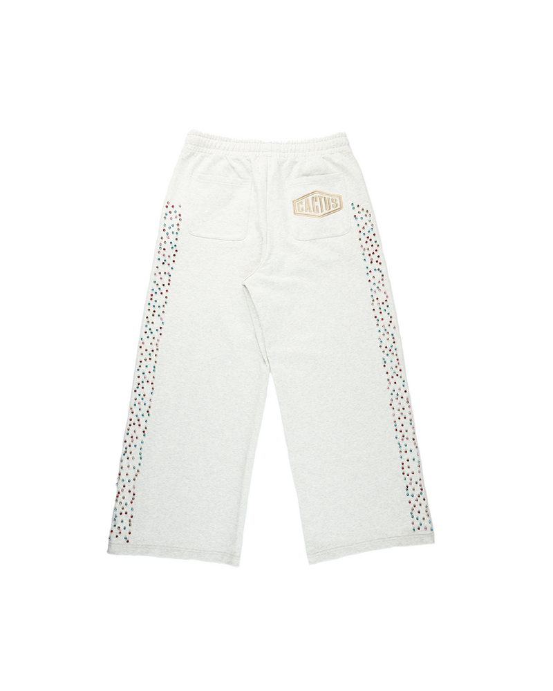 CACTUS VALLEY CRYSTAL CACTUS SWEATS -GREY