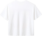 GOLD+VINTAGE GALLERY RASPBERRY HILLS 'DISTRESSED BLANK' WHITE TEE