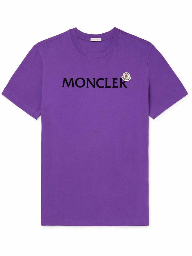 MONCLER TEXT LOGO TEE