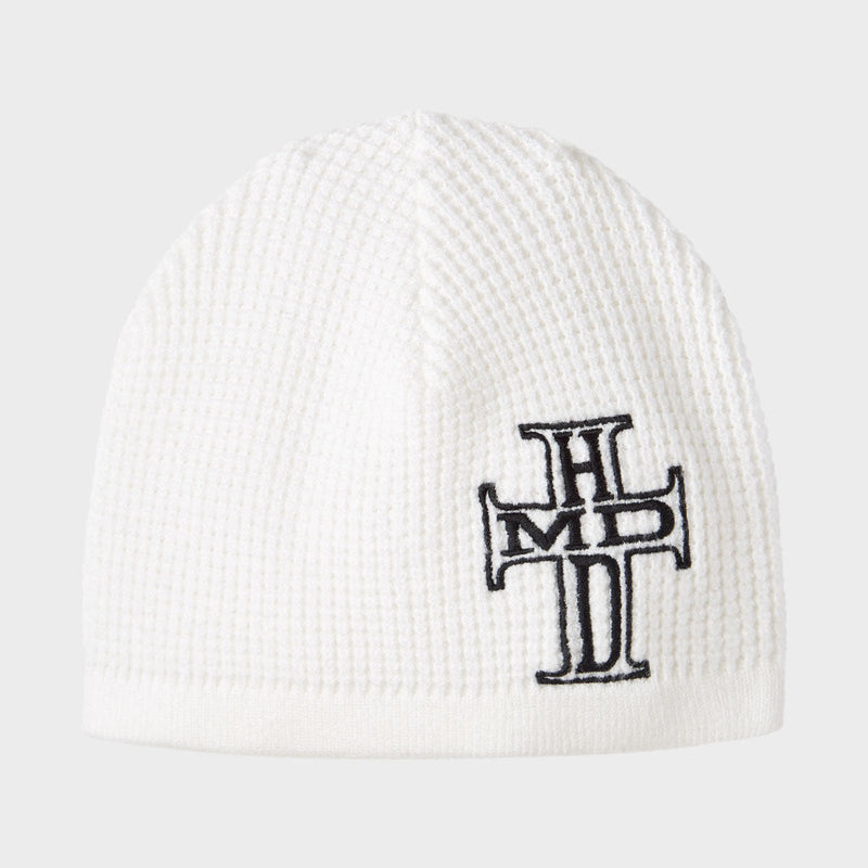 HMDD WHITE HOLY CROSS BEANIE