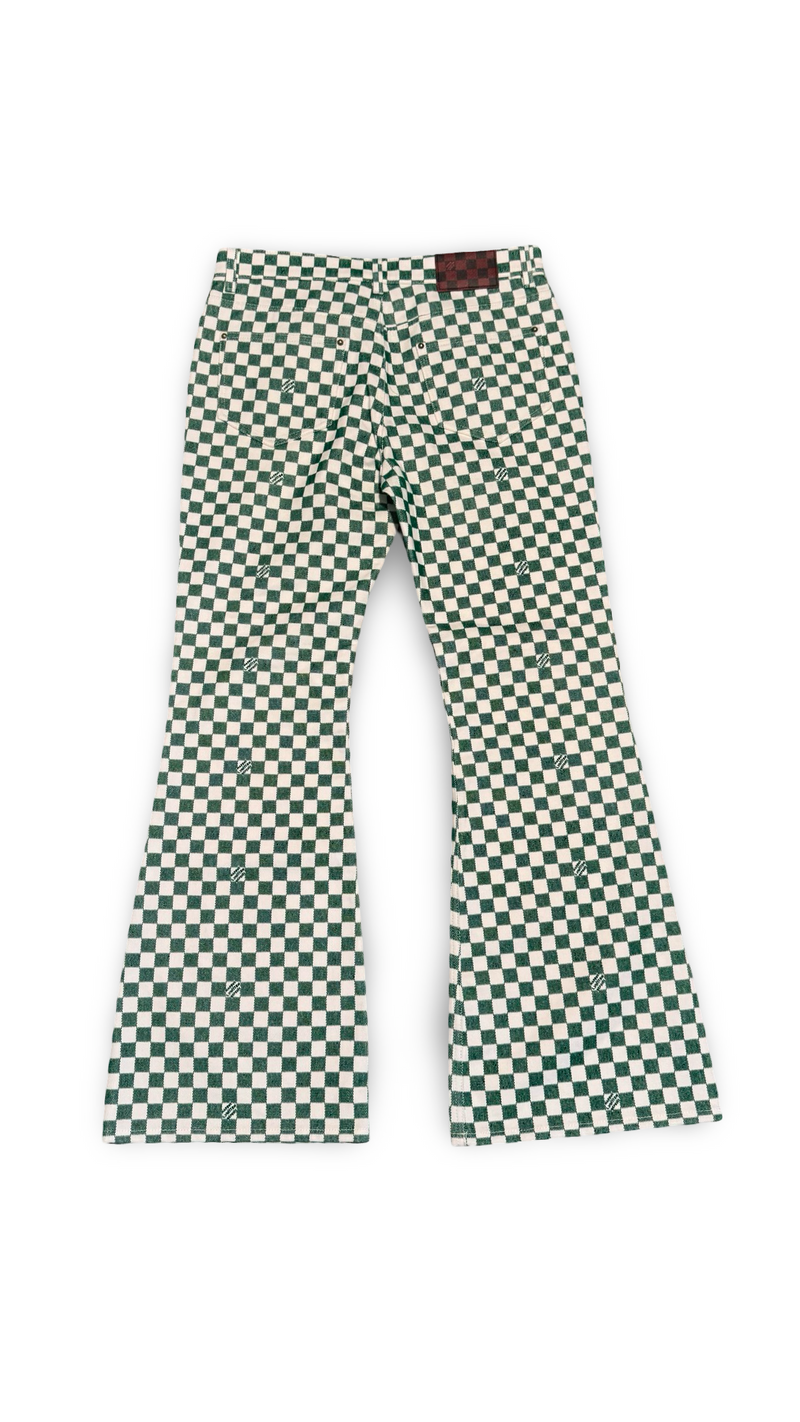 LOUIS VUITTON DAMIER SKATE DENIM PANTS