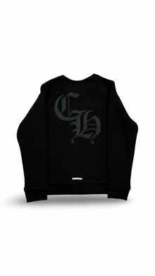 CHROME HEARTS 711 TRIPLE CROSS NYLON CH CREWNECK