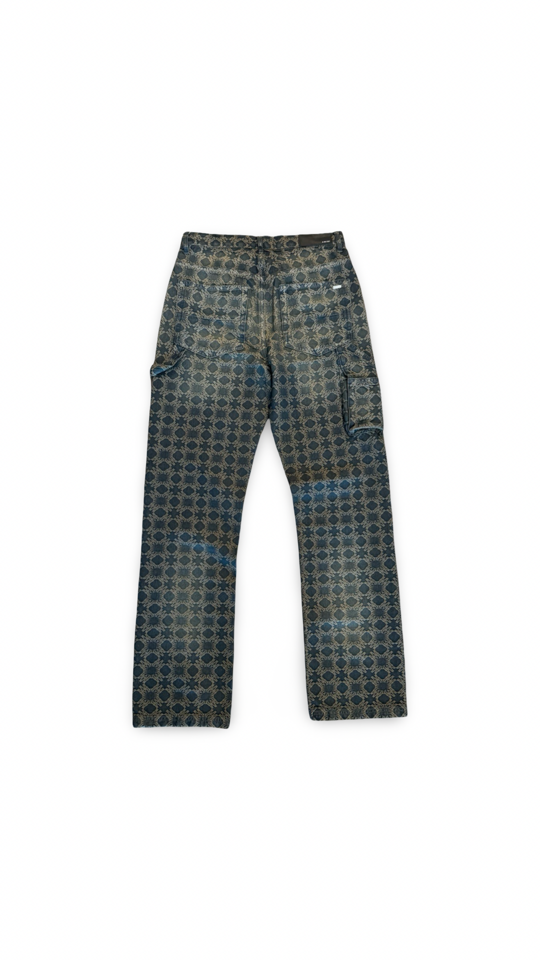 AMIRI MA QUAD JACQUARD CARPENTER JEANS