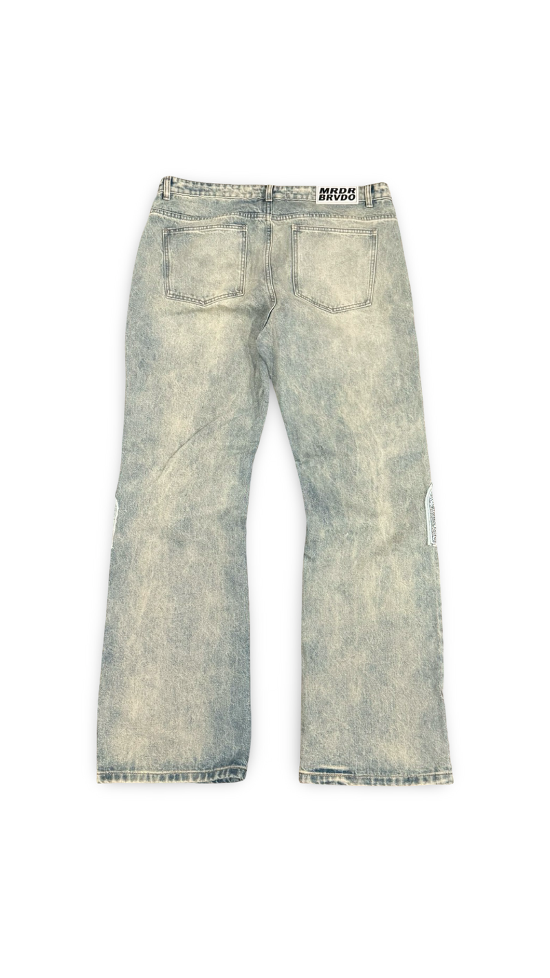 WHO DECIDES WAR SCRATCHED DENIM