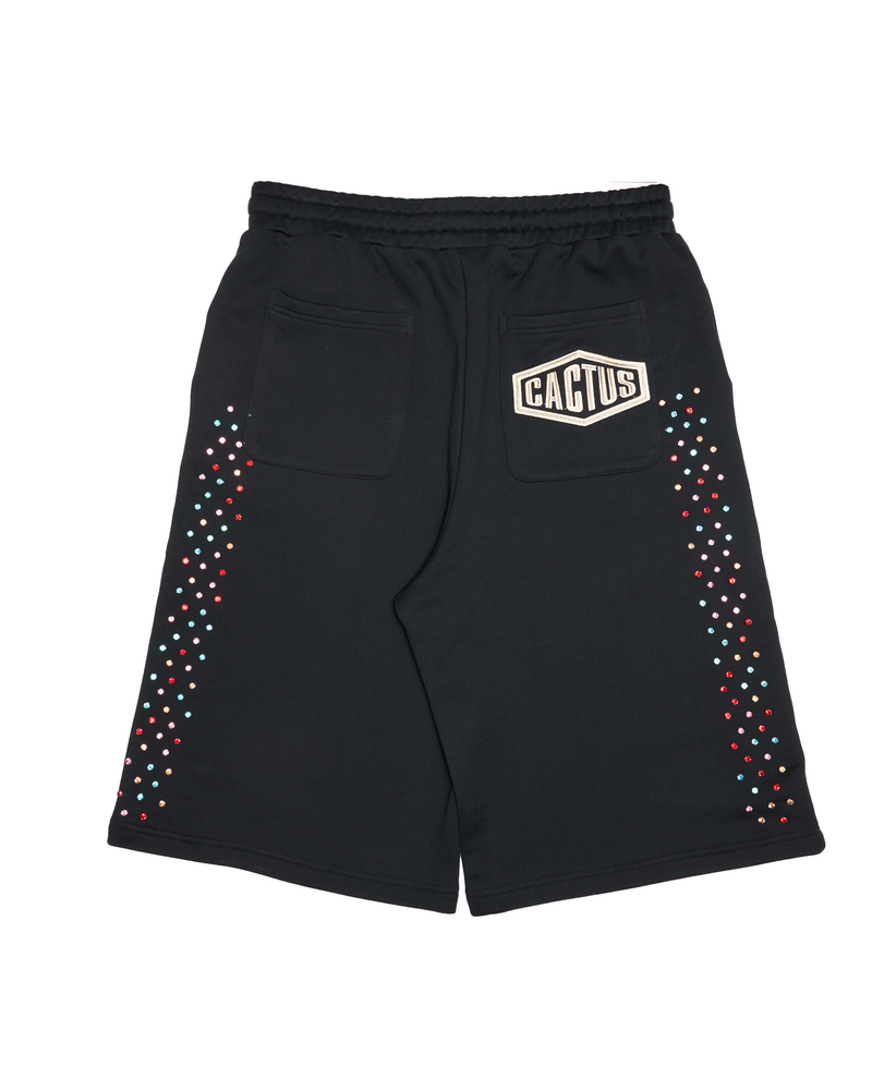 CACTUS VALLEY CRYSTAL CACTUS SWEAT SHORTS