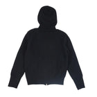 CHROME HEARTS CASHMERE CROSS PATCH ZIP UP HOODIE