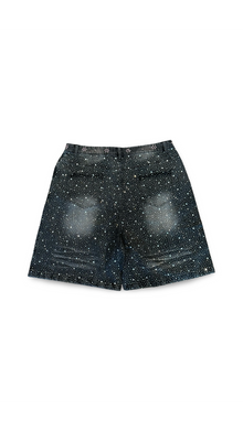 VALE RHINESTONE COVERED SHORTS