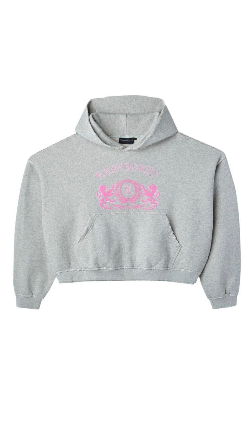 GOLD+VINTAGE GALLERY RASPBERRY HILLS CREST HOODIE