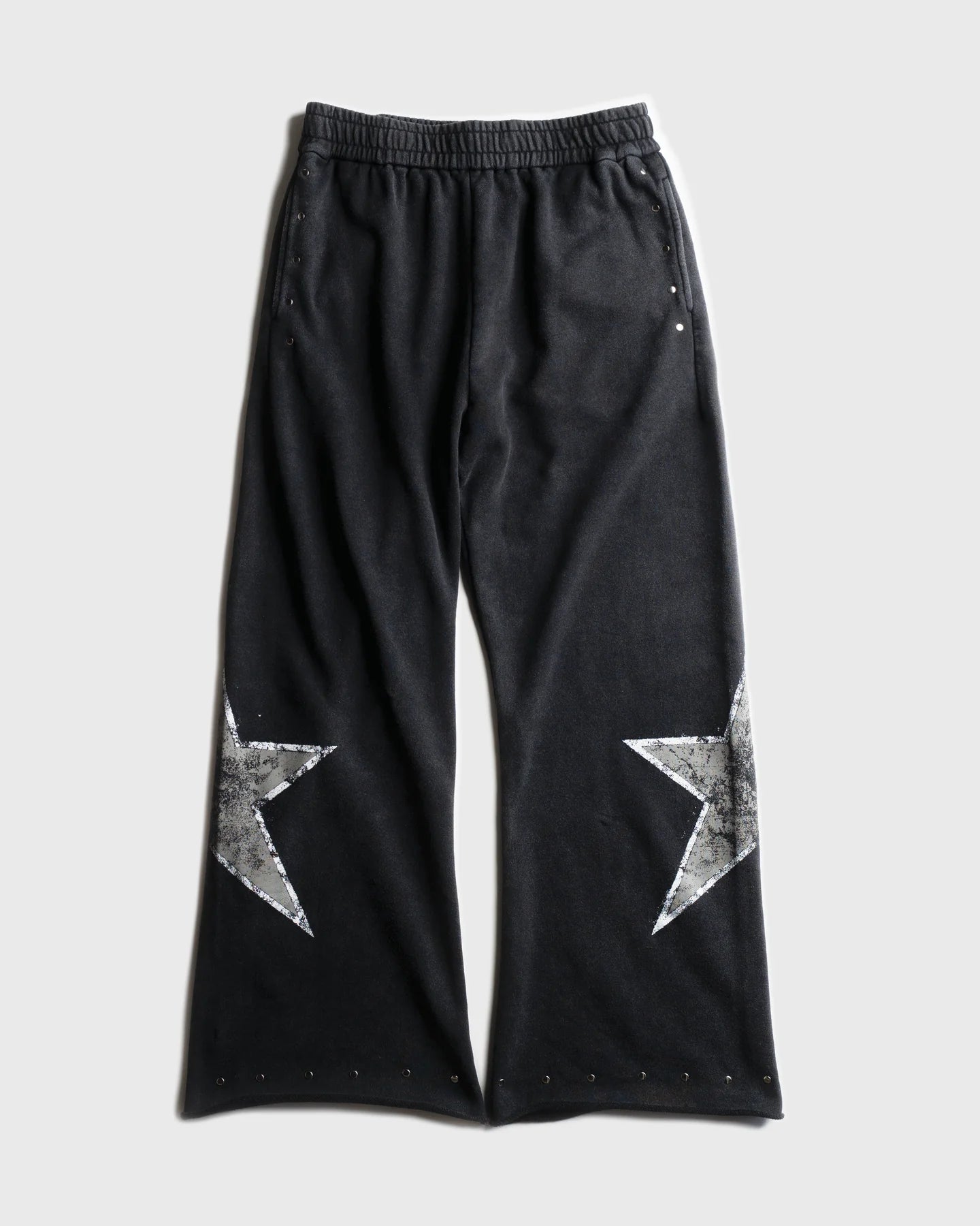 VAGUE STUDIOS ‘STAR STUDDED SWEATPANTS’ [BLACK]