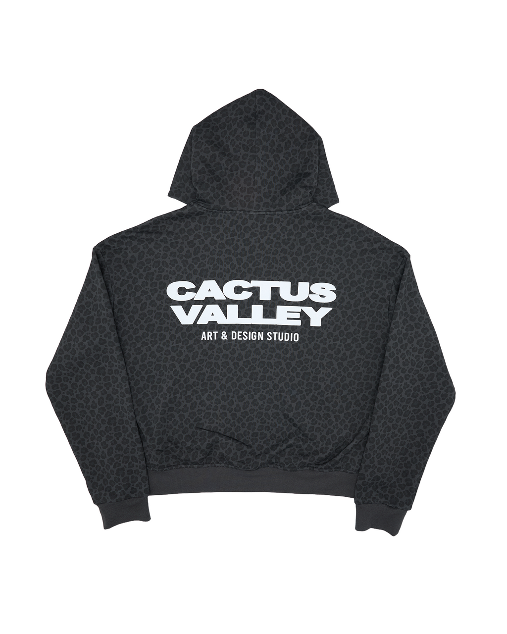 CACTUS VALLEY ‘LEOPARD ART’ HOODIE