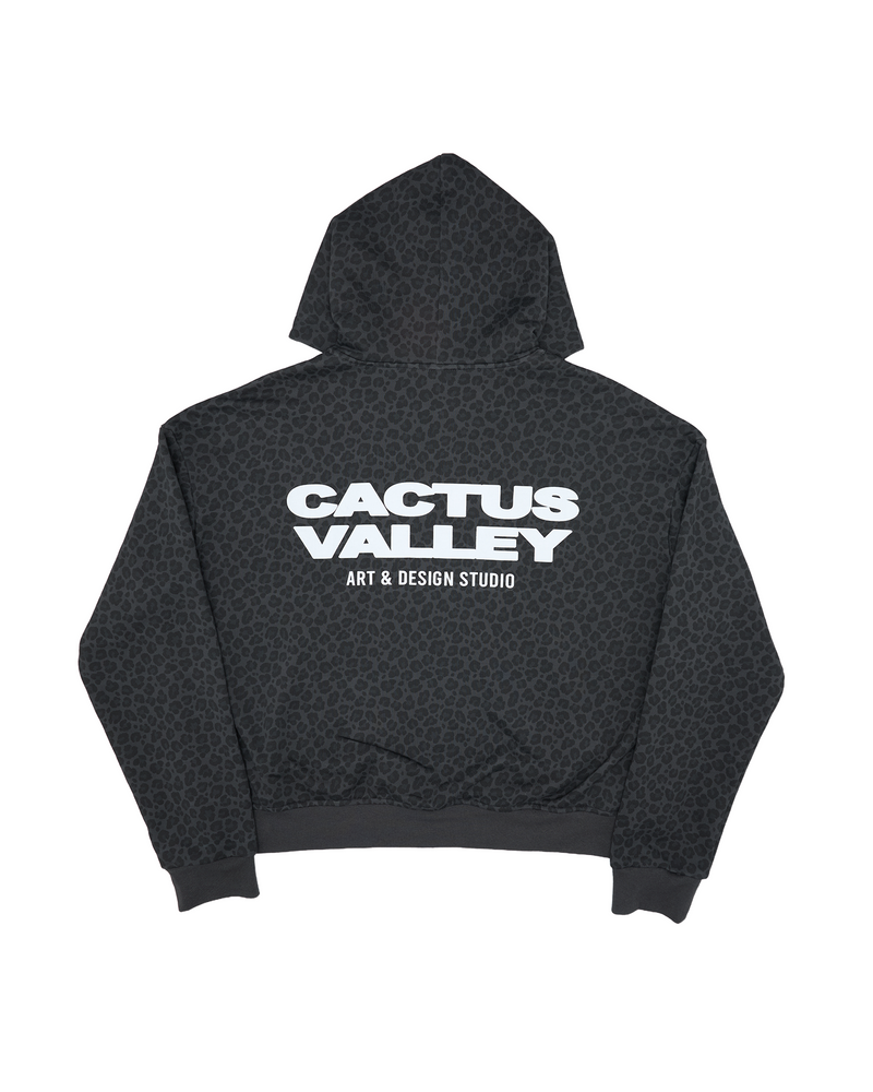 CACTUS VALLEY ‘LEOPARD ART’ HOODIE
