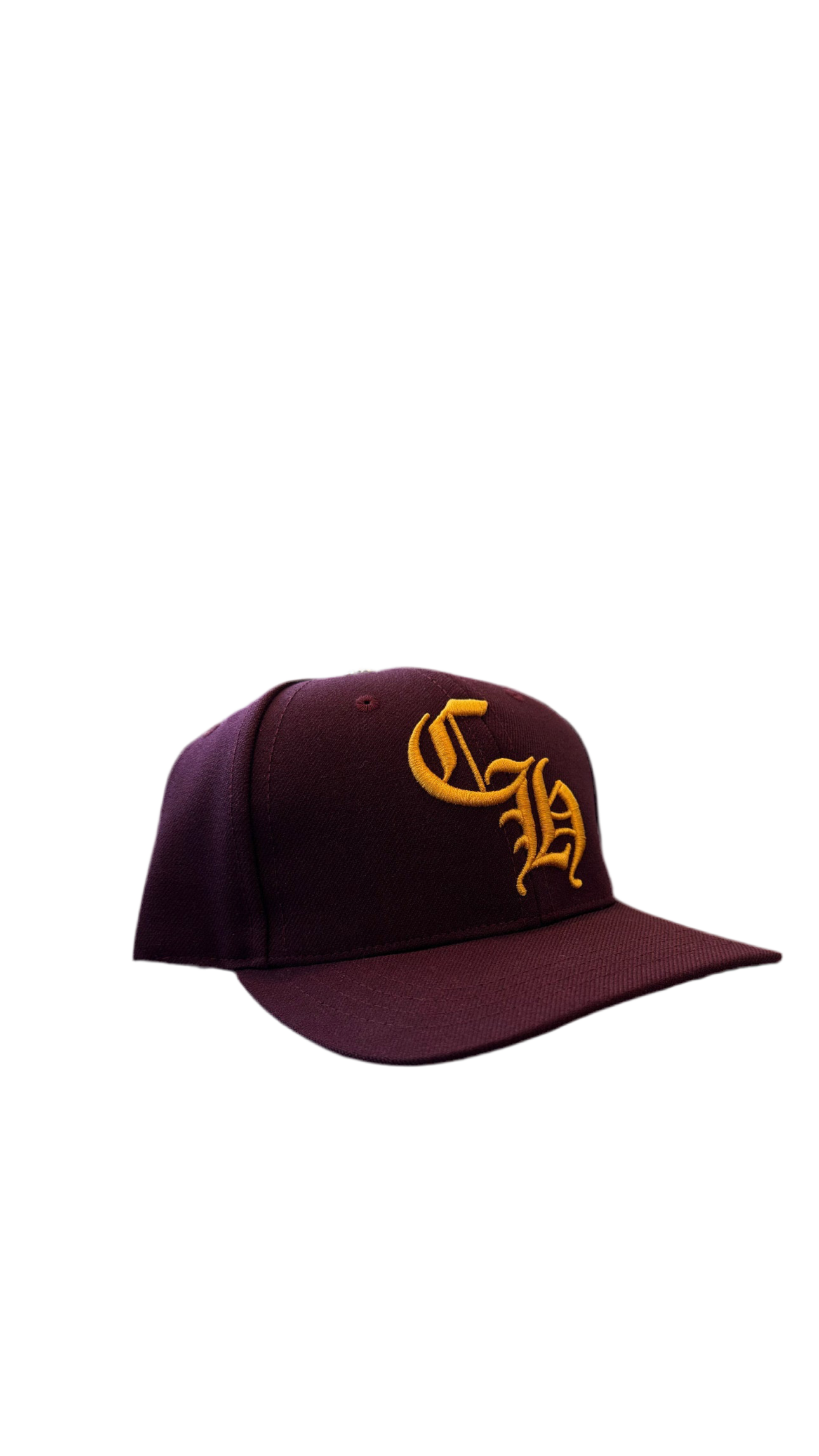 CHROME HEARTS CH LOGO BURGUNDY