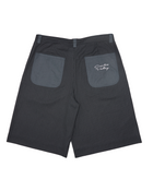 CACTUS VALLEY PLEATED PINSTRIPE SHORTS