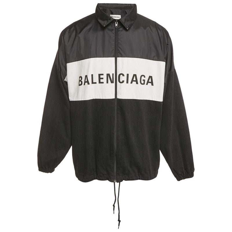 BALENCIAGA TRACK JACKET BLACK