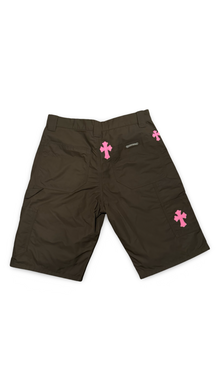 CHROME HEARTS CARPENTER SHORTS BROWN