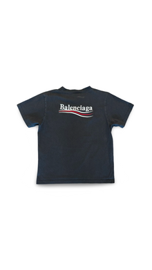 BALENCIAGA EMBROIDERED COLA WASHED TEE