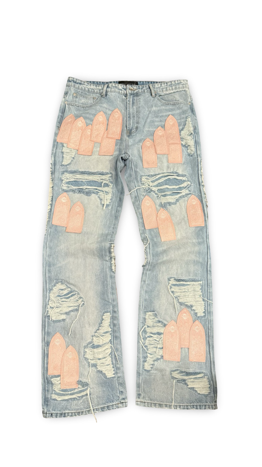 WHO DECIDES WAR EASTER PINK DENIM