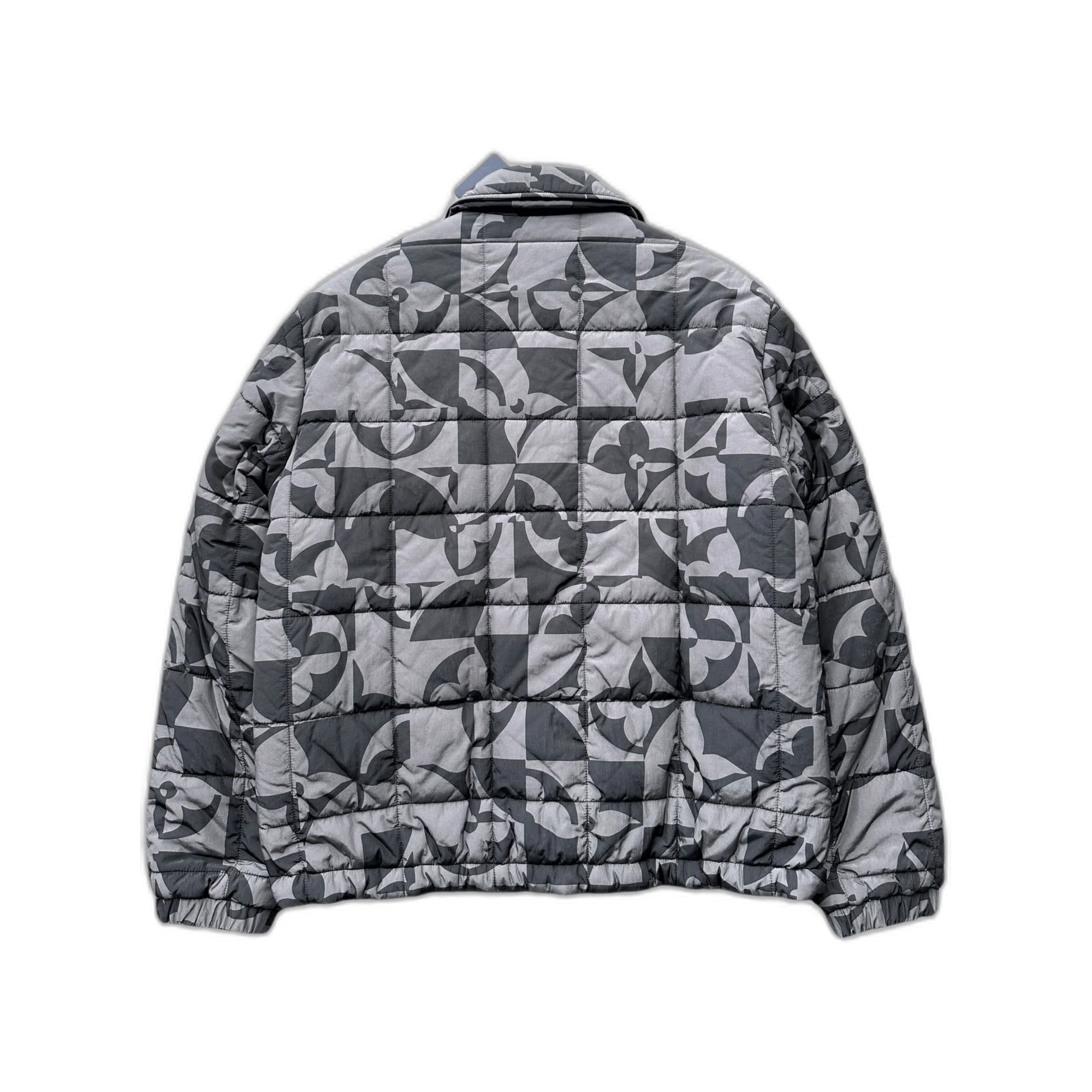 LOUIS VUITTON QUILTED MONOGRAM FLOWER BLOUSON JACKET