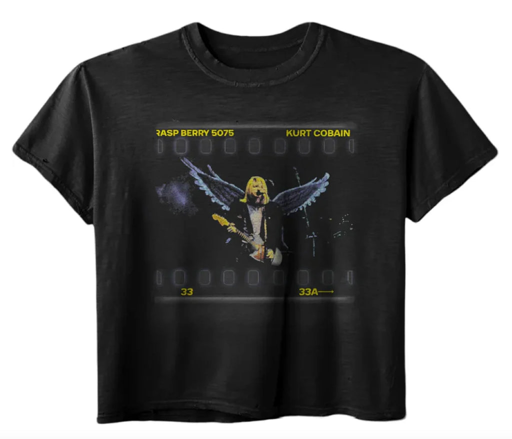 GOLD+VINTAGE GALLERY RASPBERRY HILLS 'KURT ANGEL' TEE