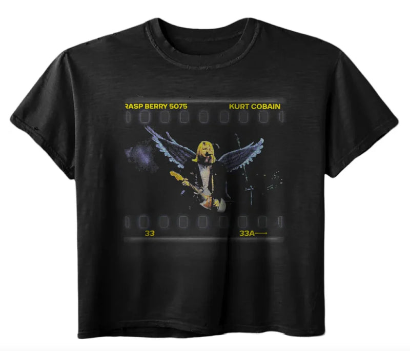 GOLD+VINTAGE GALLERY RASPBERRY HILLS 'KURT ANGEL' TEE