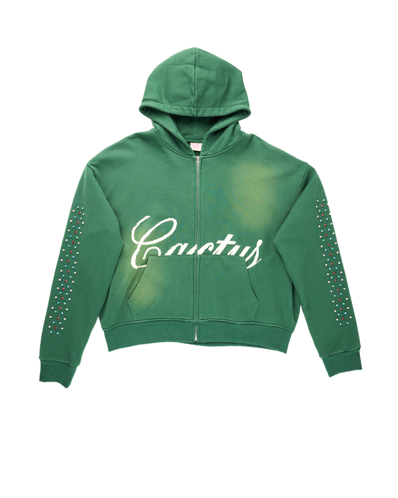 CACTUS VALLEY ‘HIDDEN CRYSTAL’ ZIP HOODIE