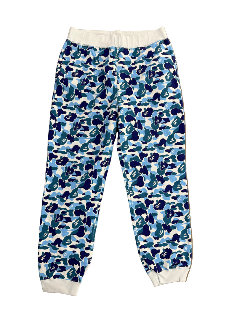 BAPE ABC CAMO BLUE SWEATPANTS