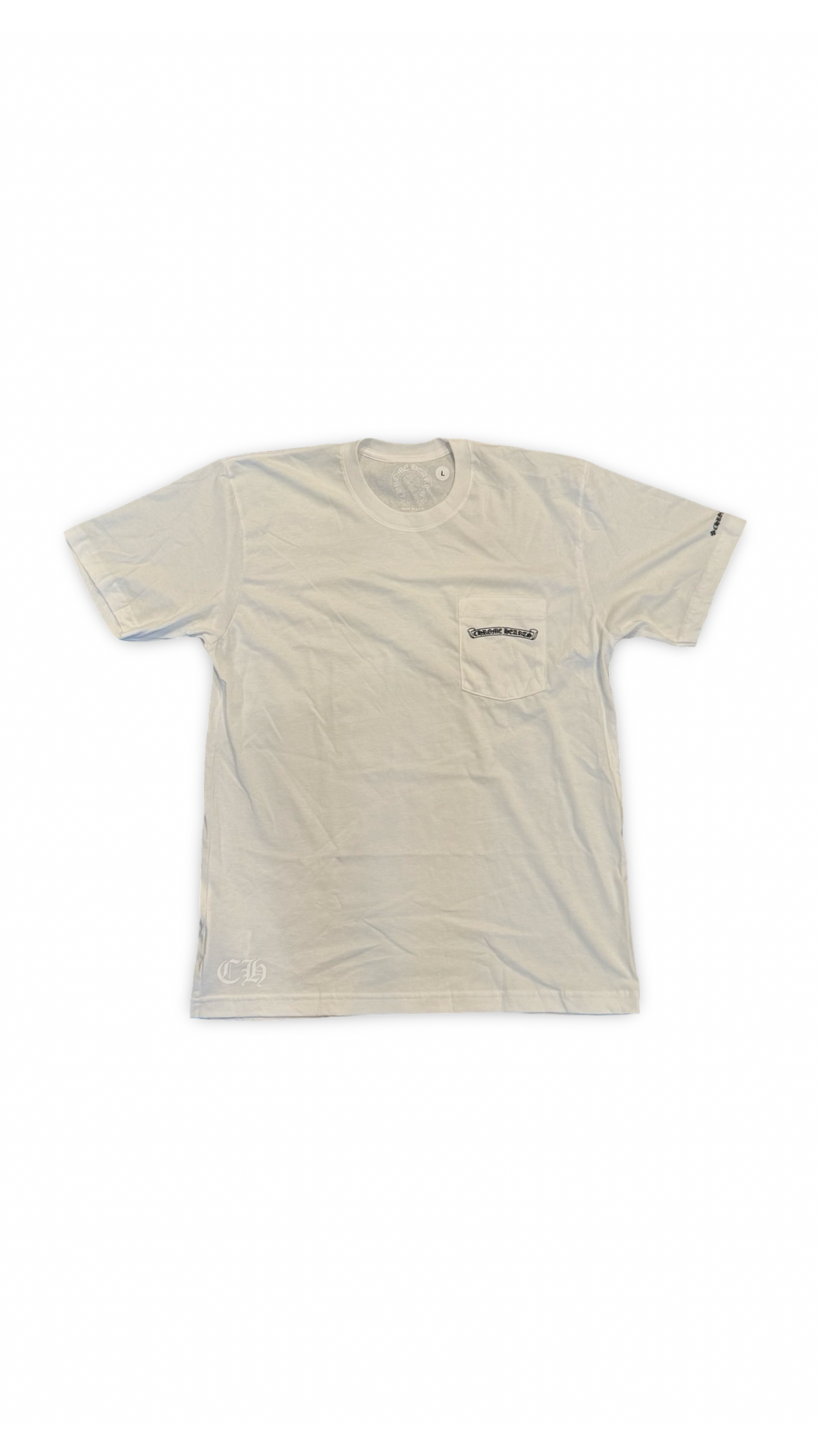 CHROME HEARTS SCROLL LOGO TEE