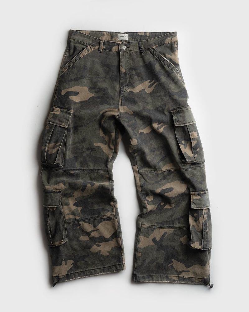 VAGUE STUDIOS ‘PRECIOUS CARGO PANTS’ [CAMO]