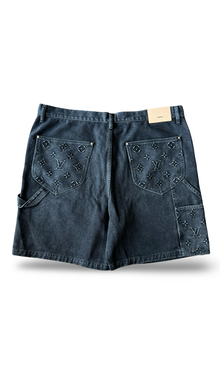 LOUIS VUITTON 'BLACK' CARPENTER DENIM SHORTS