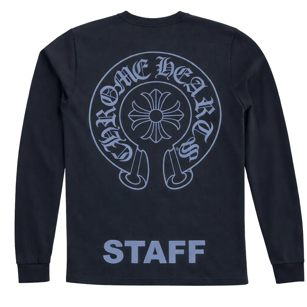 CHROME HEARTS STAFF LONGSLEEVE TEE