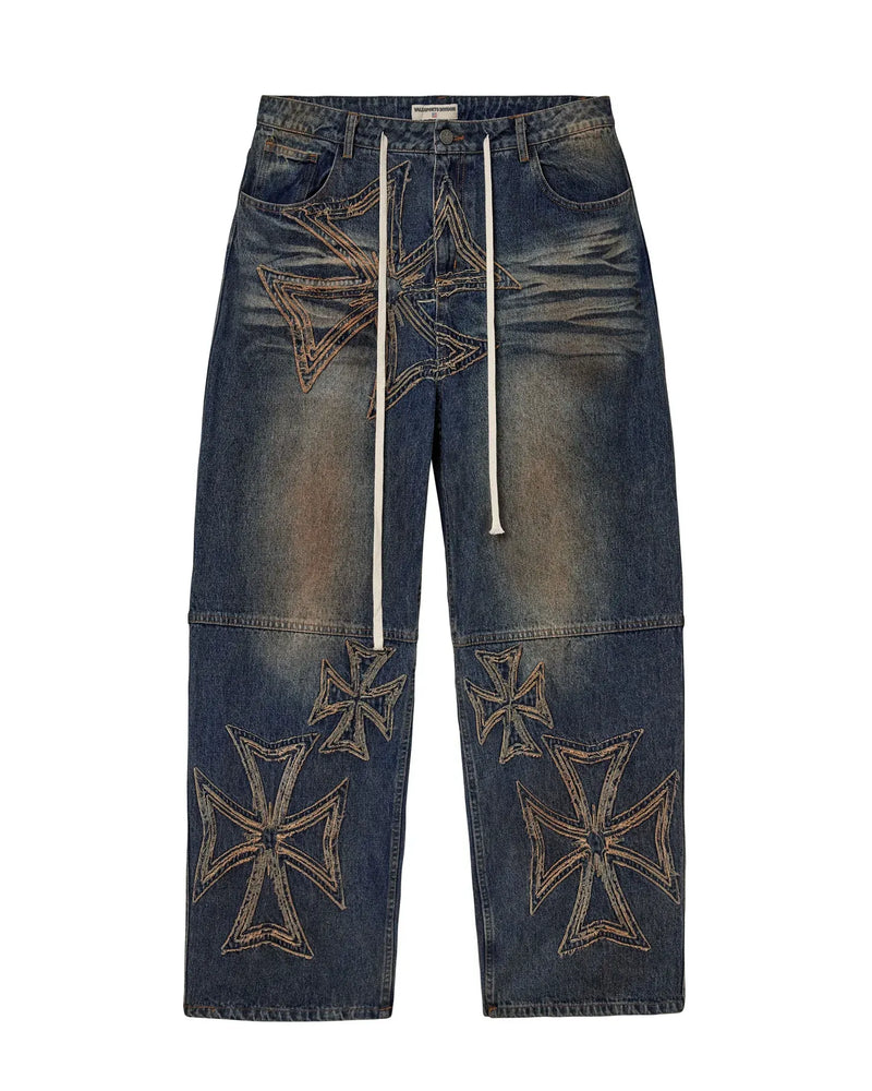 VALE FOREVER MOTOCROXX DENIM RUST