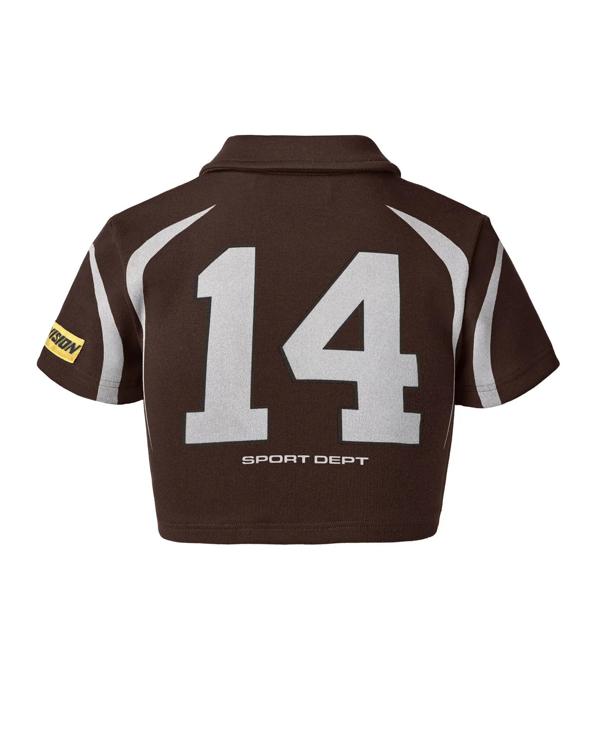 VALE FOREVER WOMEN ‘007 BERLIN RUGBY’ TOP BROWN