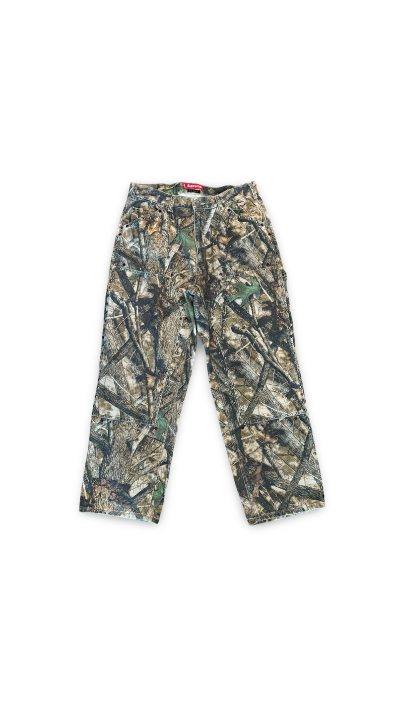 SUPREME BB SIMON DOUBLE KNEE PAINTER PANTS