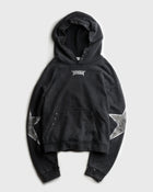 VAGUE STUDIOS STAR STUDDED HOODIE [BLACK]