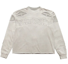 Satoshi Nakamoto Grey Patchwork Long Sleeve