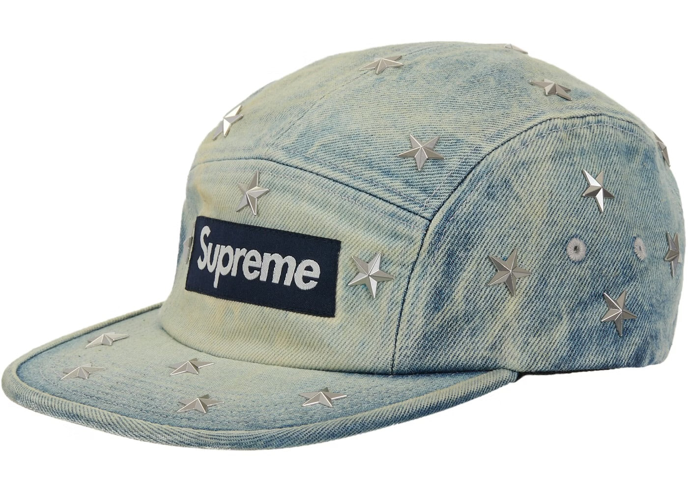 SUPREME STAR STUDDED CAMP CAP