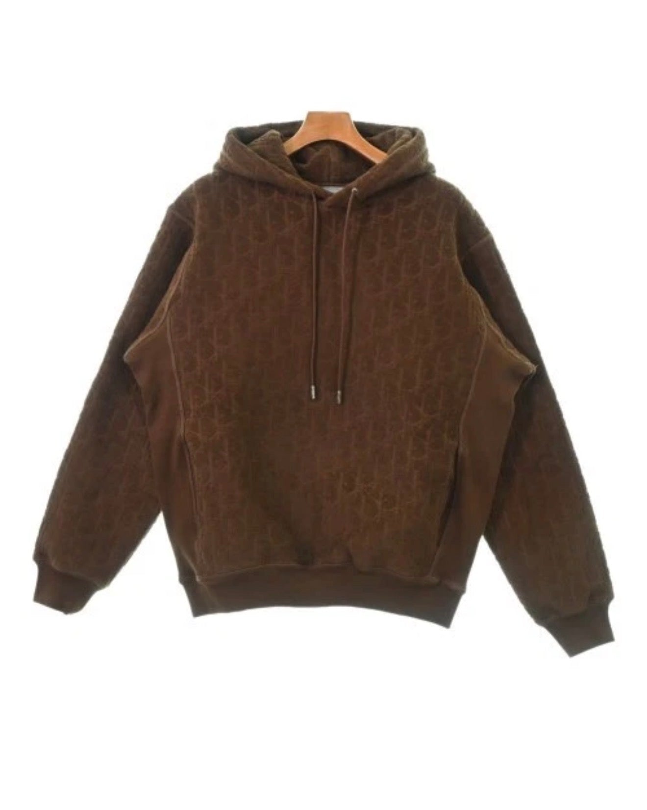 Dior Knitwear Brown Hoodie