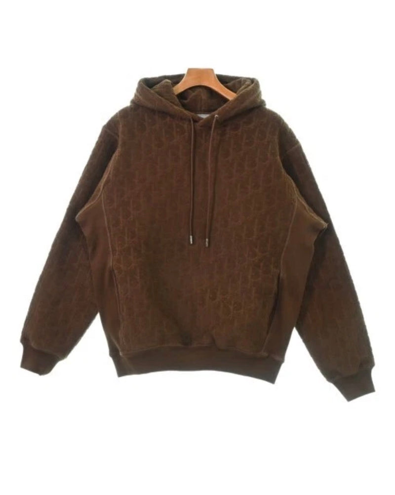 Dior Knitwear Brown Hoodie