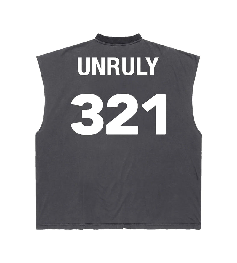 BOTTEGA DESIRES ‘UNRULY DESIRES’ SLEEVELESS TEE BLACK