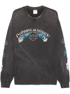 SAINT MICHAEL GOODBYE HUMANITY LONG SLEEVE T SHIRT