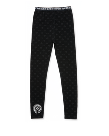 CHROME HEARTS LOGO LEGGINGS
