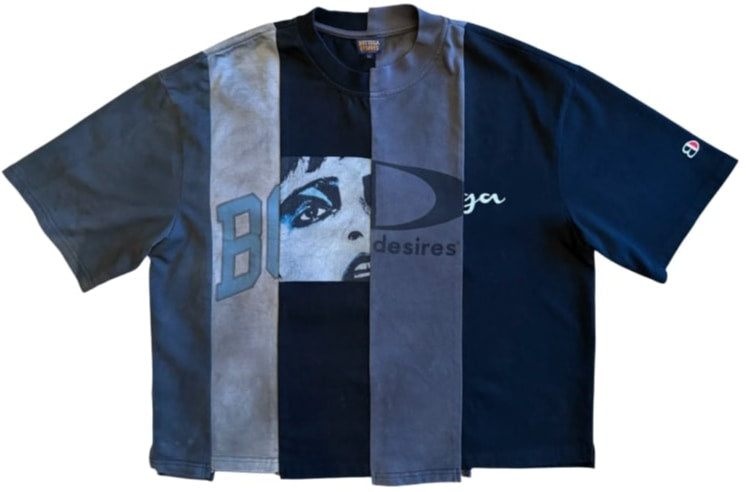 BOTTEGA DESIRES 'RANSOM' BLACK TEE